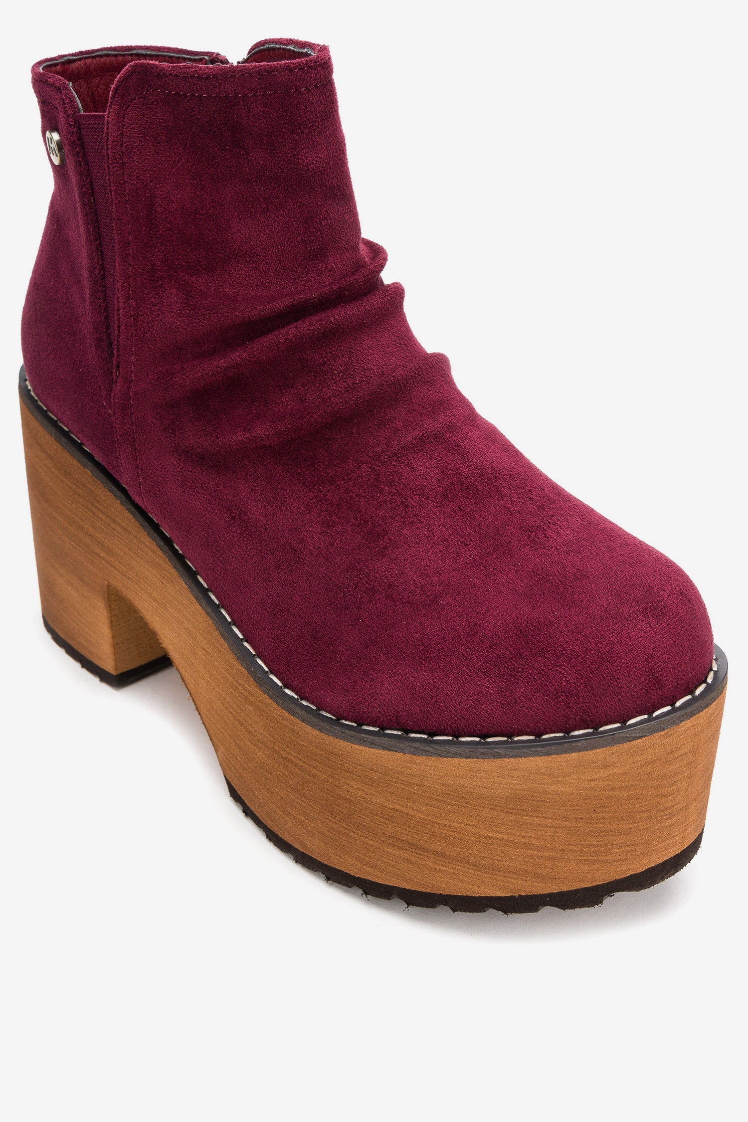 Botín Casual Mujer Burdeo Zahara Chinitown Chinitown